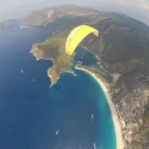 Bodrumdan Fethiyeye Yamaç Paraşütü